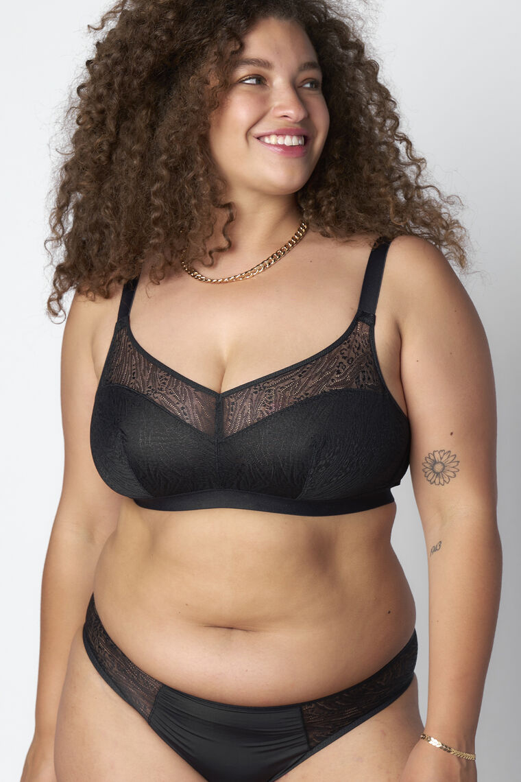 Soutien-gorge sans armatures NOIR
