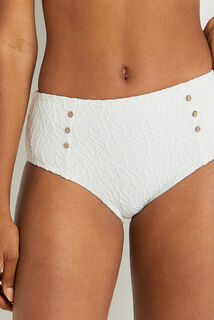 JILL MAILLOT DE BAIN CULOTTE HAUTE IVOIRE