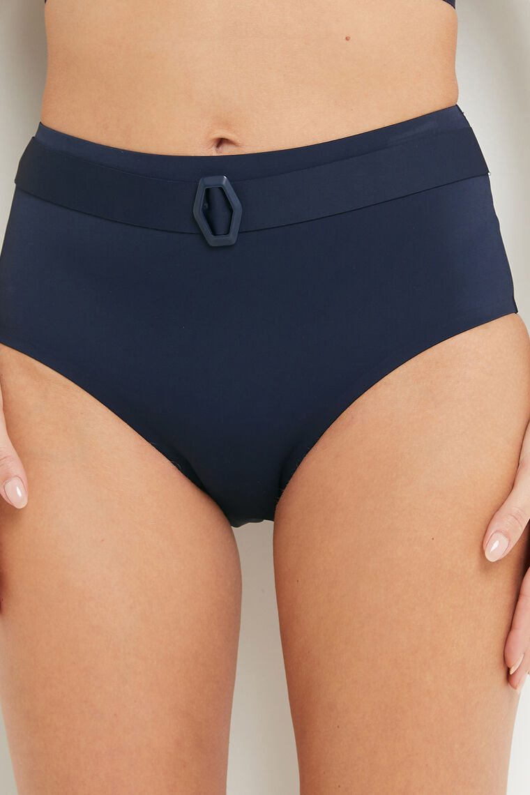 MAILLOT DE BAIN CULOTTE HAUTE MARINE