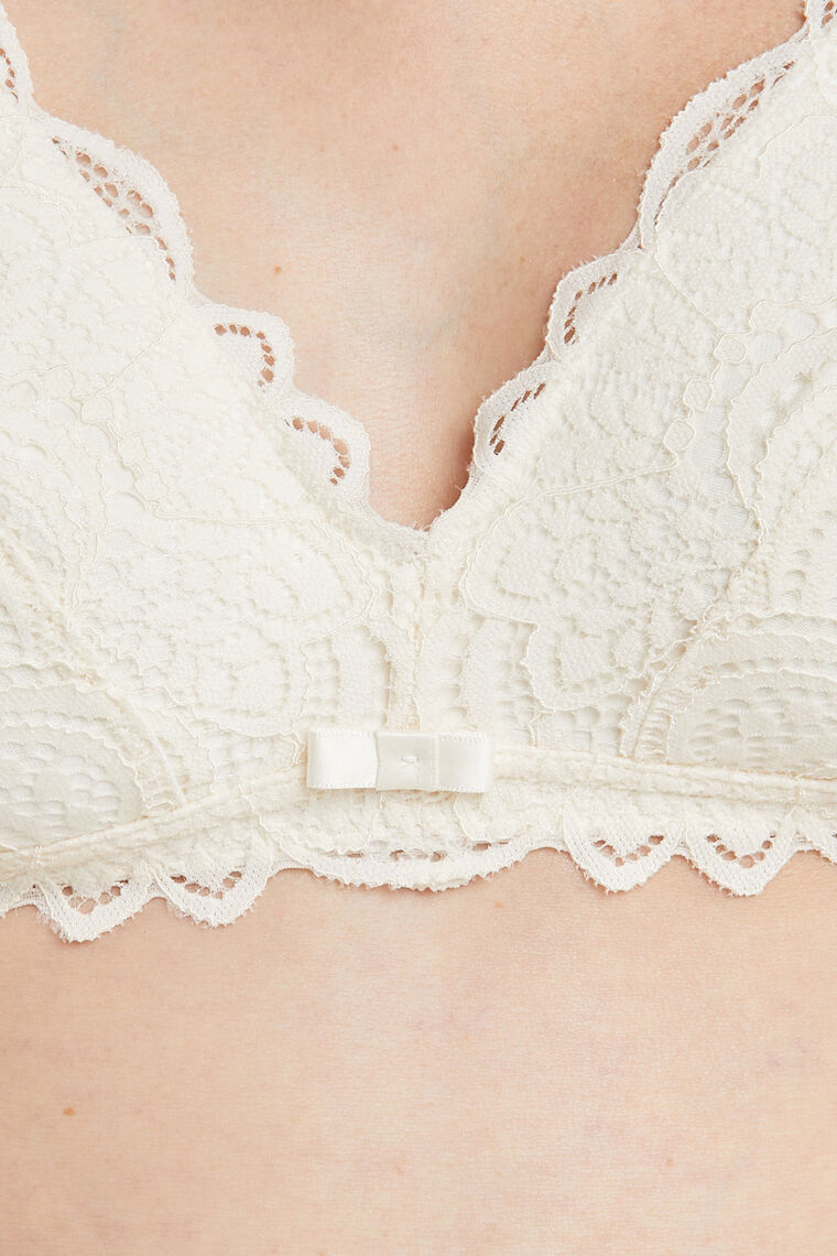 SOUTIEN-GORGE FOULARD POST-OP ECRU
