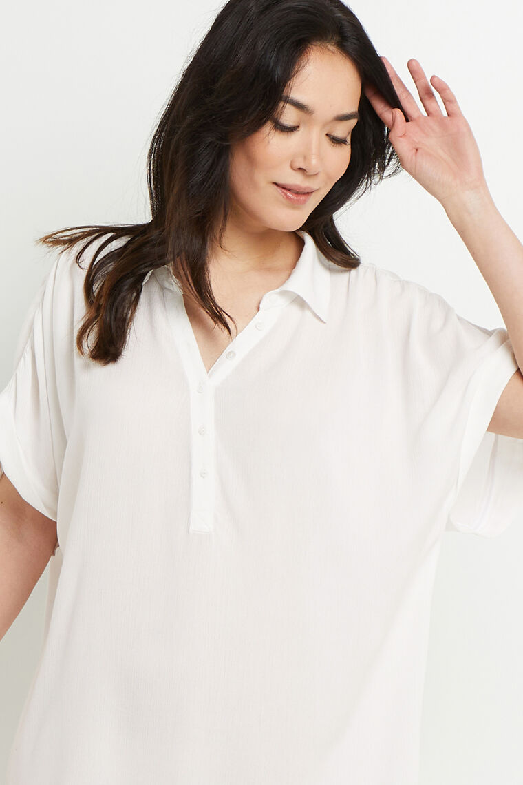 TUNIQUE BEACHWEAR BLANC