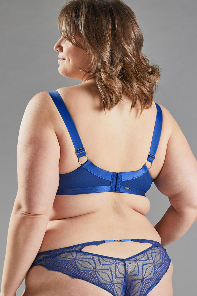 SOUTIEN-GORGE GRANDS BONNETS BLEU