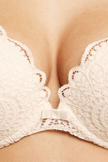 DENTELLE SOUTIEN-GORGE AMPLI EMBOITANT ECRU