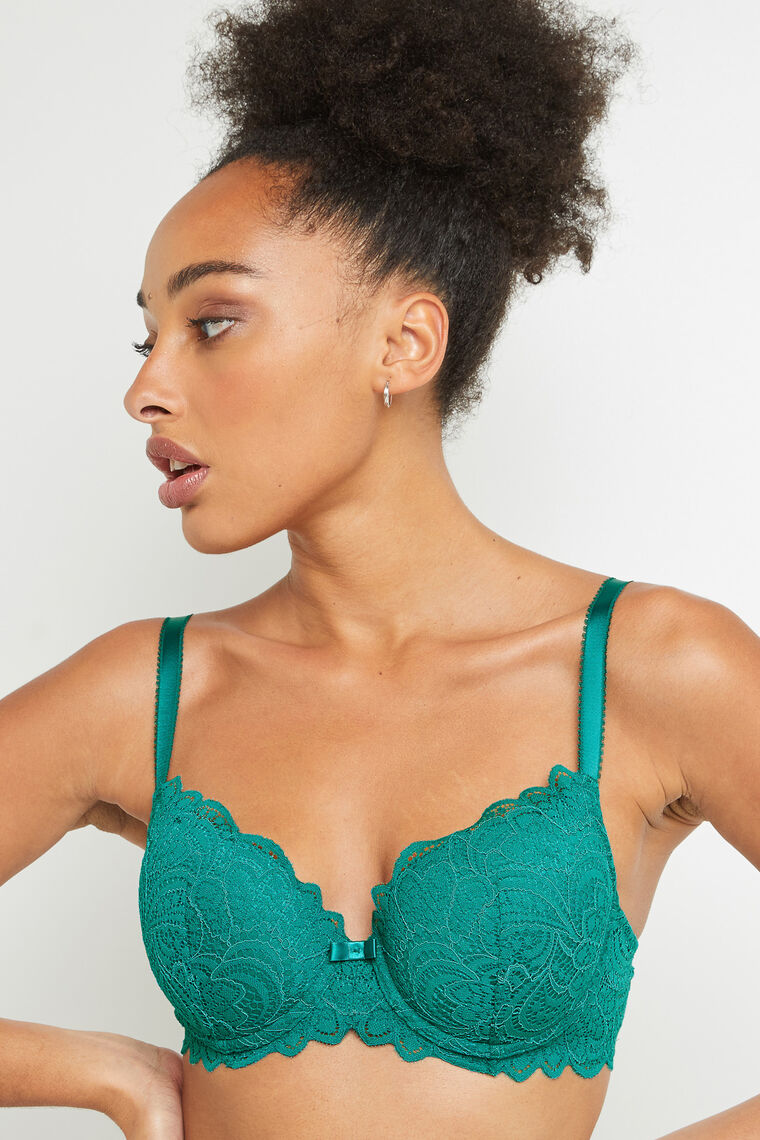 SOUTIEN-GORGE AMPLI EMBOITANT VERT