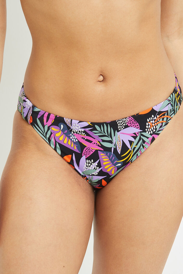 MAILLOT DE BAIN SLIP MIDI NOIR