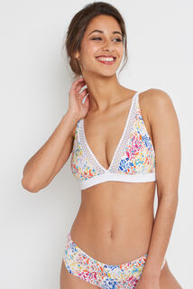 VANITY SOUTIEN GORGE SANS ARMATURE BLANC/ORANGE