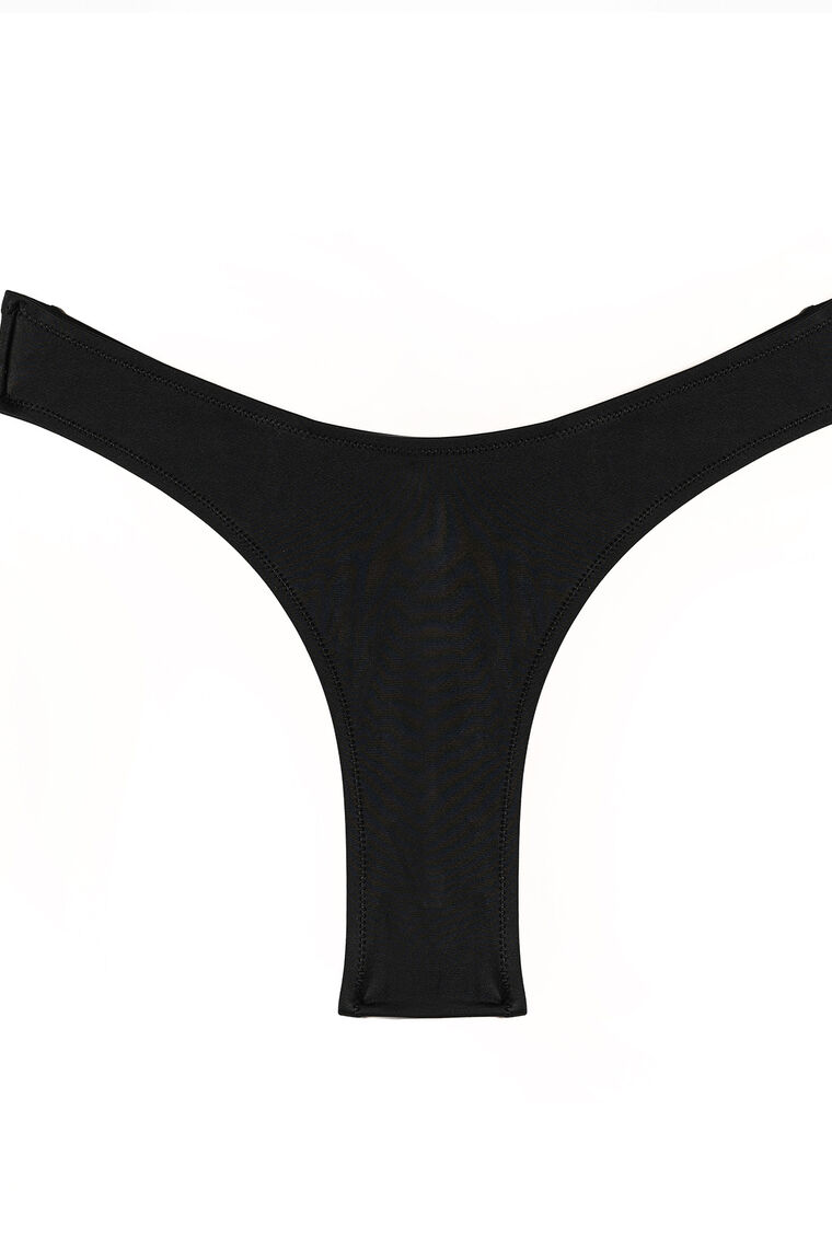 MAILLOT DE BAIN CULOTTE ECHANCREE NOIR