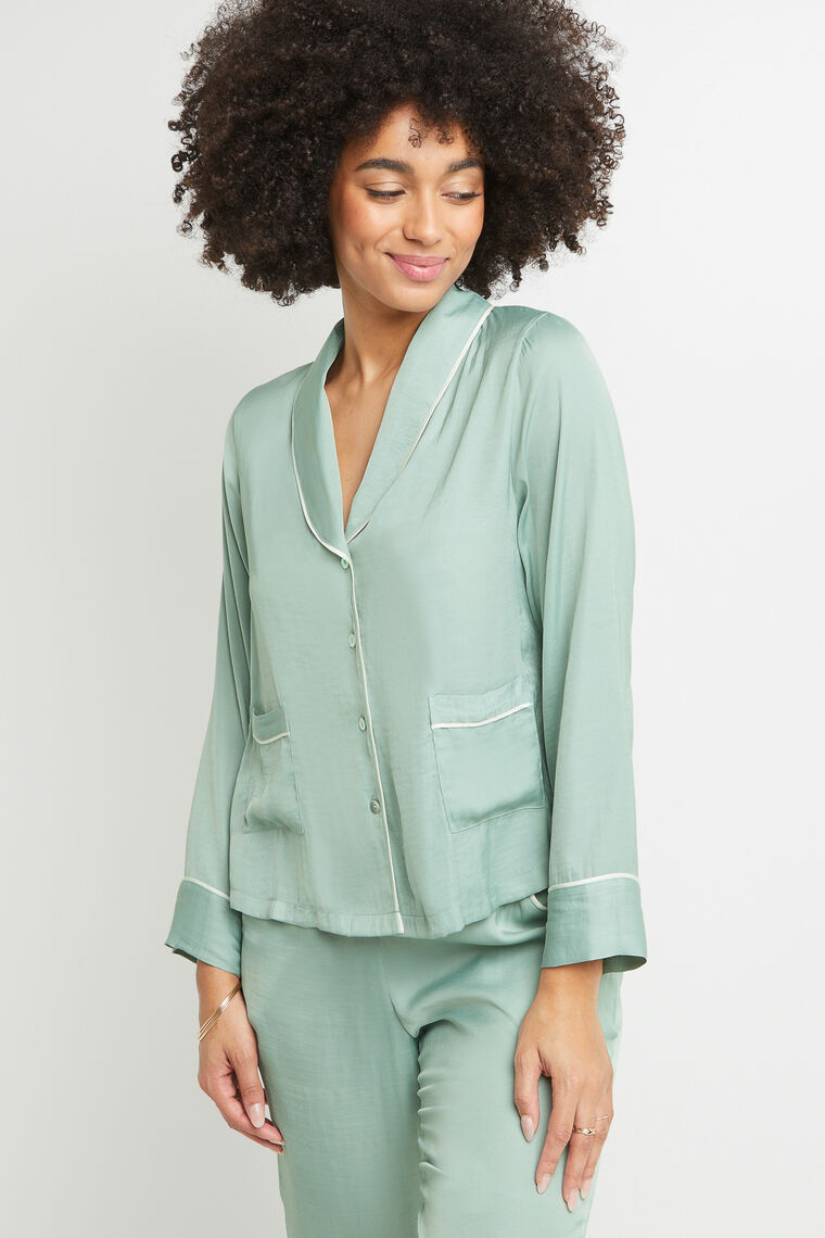 CHEMISE MANCHES LONGUES Vert clair