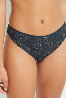 BIANCA TANGA DENTELLE PETROLE