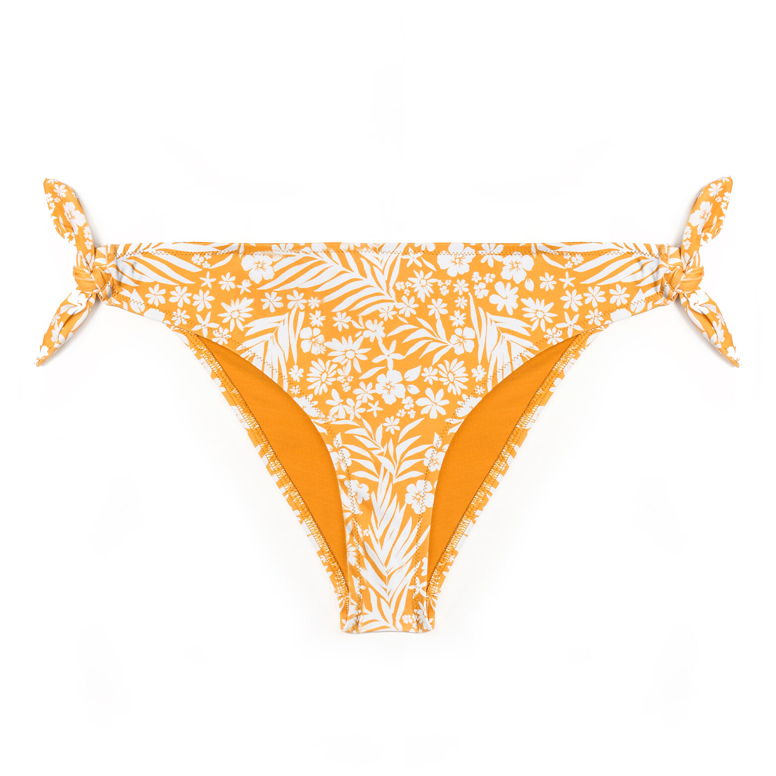 BAHIA Maillot culotte r&eacute;glable JAUNE