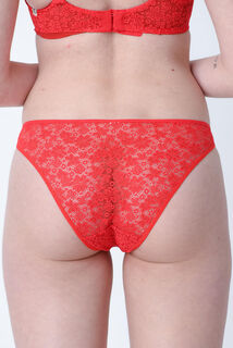 ANNA CULOTTE DENTELLE ROUGE ROUGE