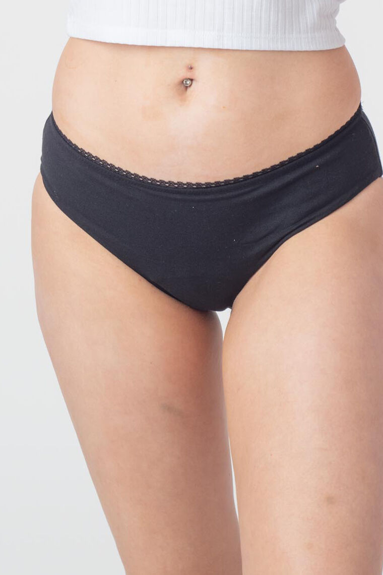 Culotte menstruelle flux moyen NOIR