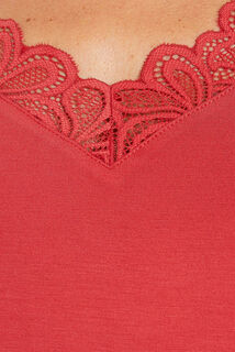 SYARA TEE SHIRT MANCHES LONGUES ROSE