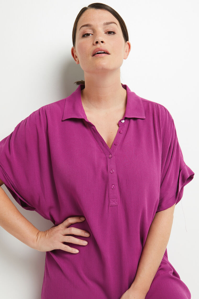 TUNIQUE BEACHWEAR FUCHSIA