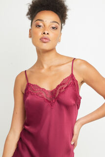 BESSIE NUISETTE SATIN PRUNE