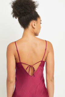 BESSIE NUISETTE SATIN PRUNE