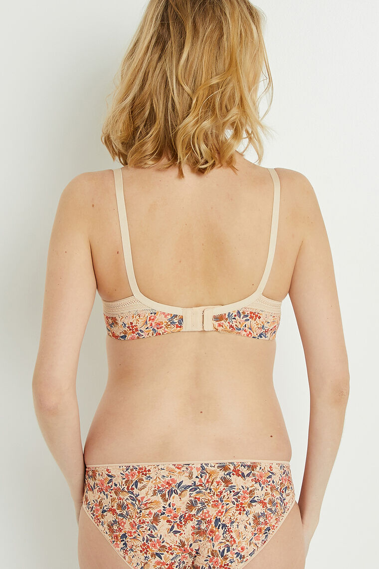 SOUTIEN-GORGE AMPLI ALLAITEMENT IVOIRE/BLEU