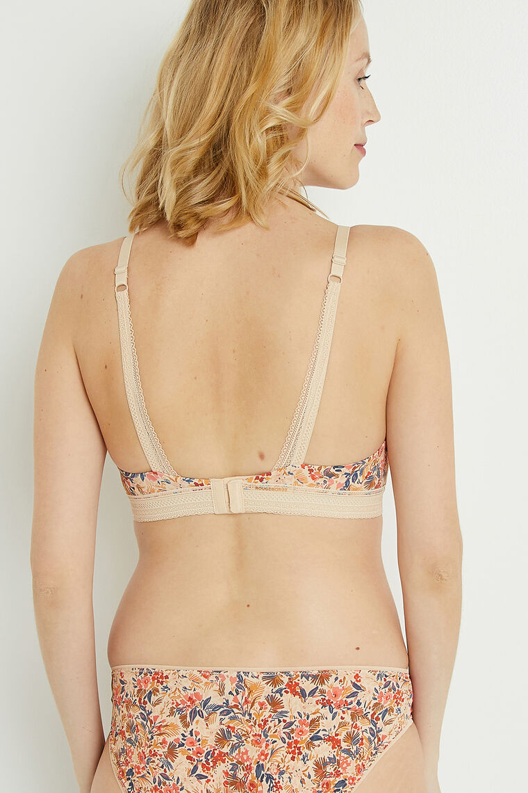 SOUTIEN-GORGE ALLAITEMENT IVOIRE/BLEU