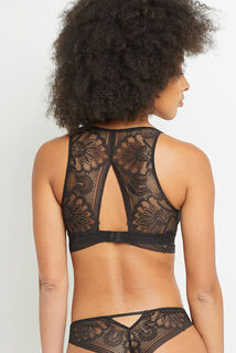 BISOU BRASSIERE DENTELLE MARRON