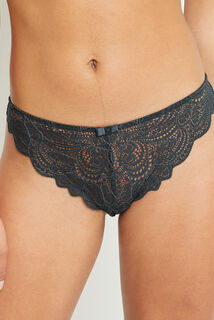 DENTELLE TANGA ANTHRACITE