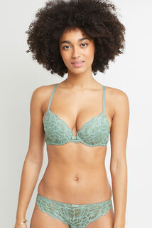 BERRIE SOUTIEN-GORGE PUSH DENTELLE Vert clair