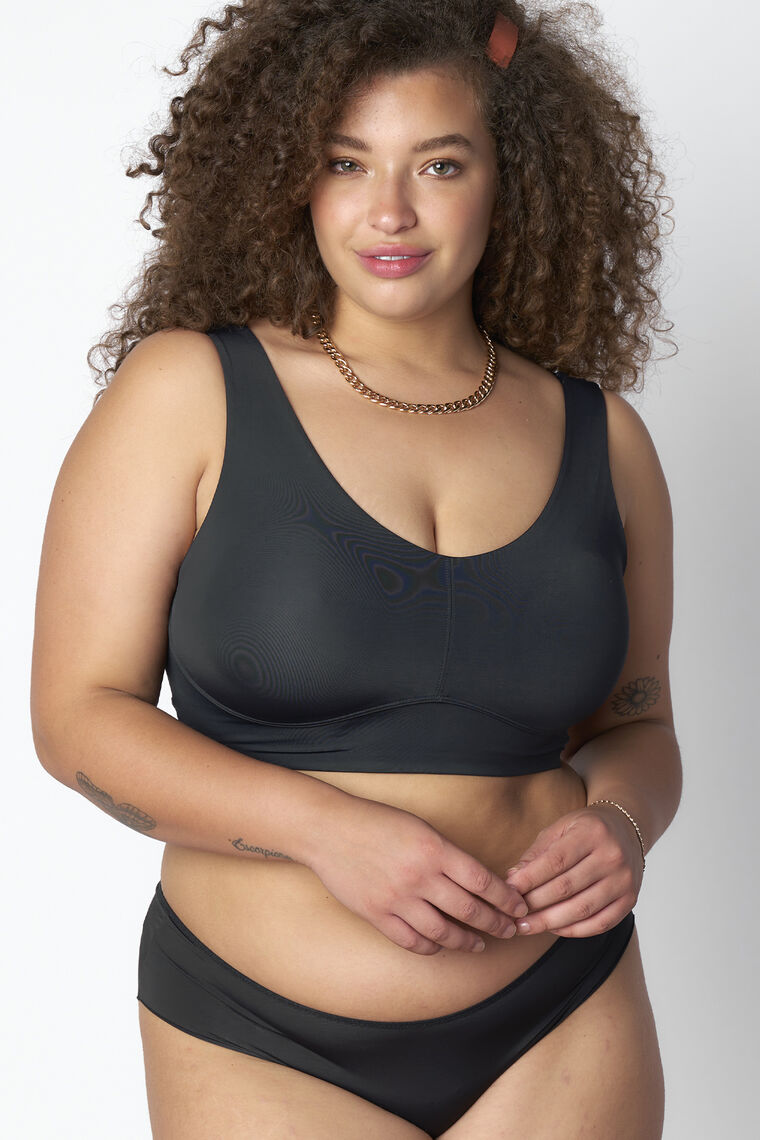 Shorty microfibre NOIR