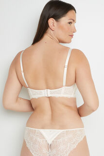 TINA SOUTIEN-GORGE BANDEAU DENTELLE BLANC