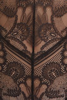 BISOU BODY DENTELLE MARRON