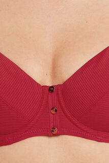 LOTUS MAILLOT DE BAIN EMBOITANT ROUGE