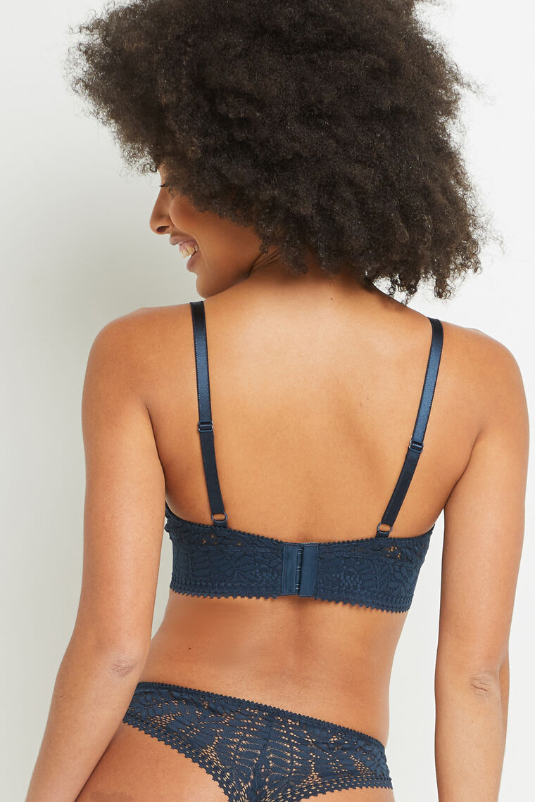 SOUTIEN-GORGE SANS ARMATURES PETROLE