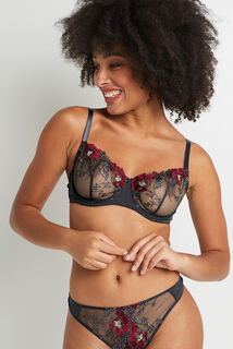 THYAM SOUTIEN-GORGE CORBEILLE GRIS/ROUGE