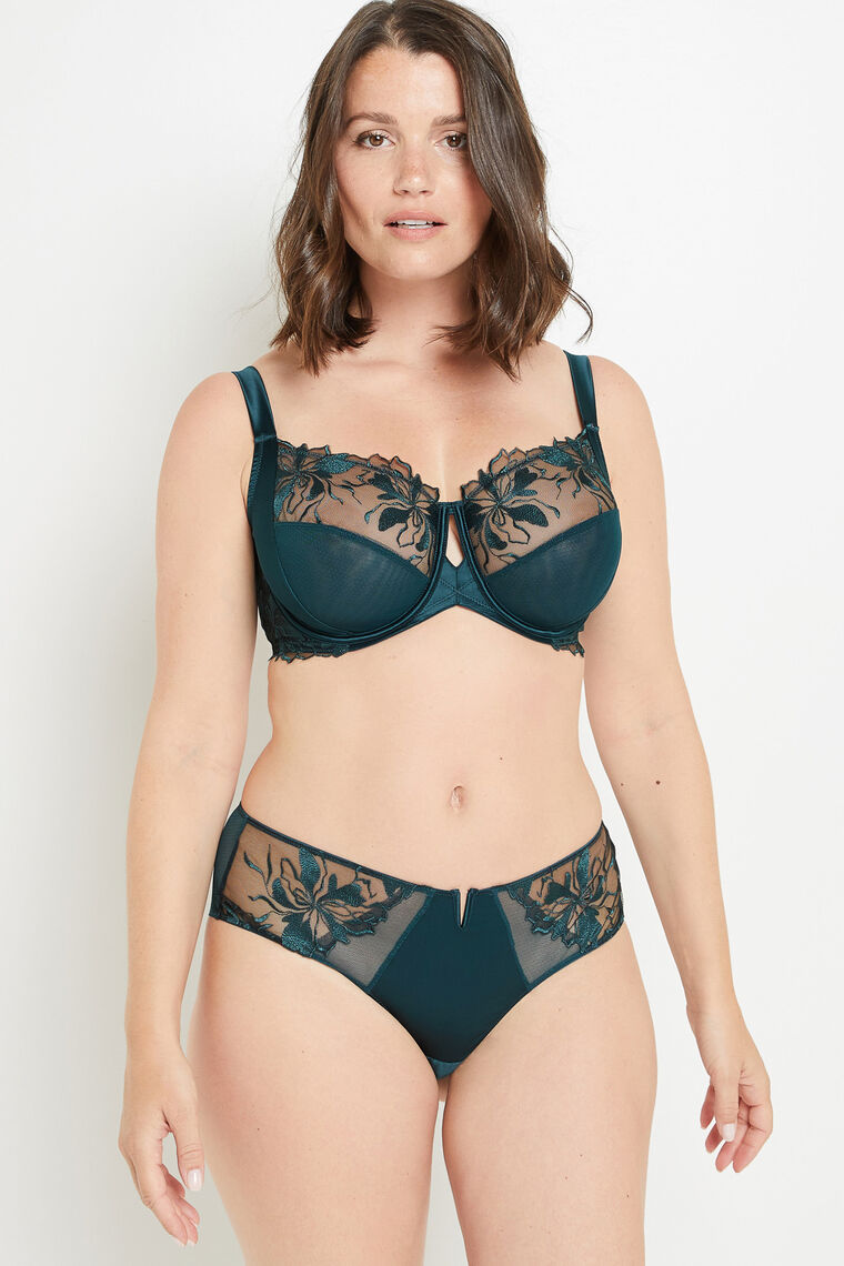 SHORTY TULLE BRODE CANARD