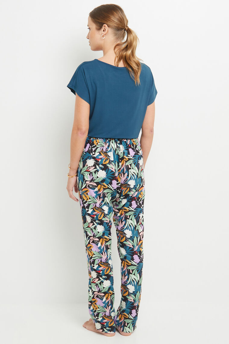 PANTALON MULTICO BLEU