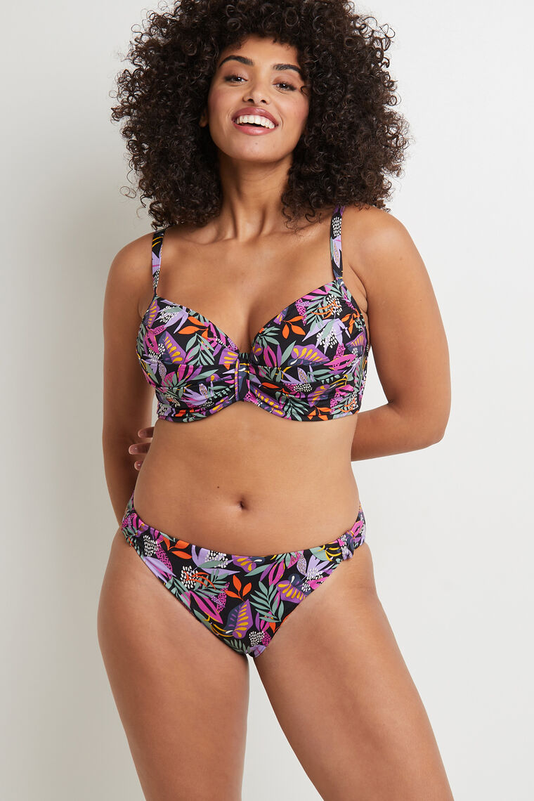 MAILLOT DE BAIN SLIP MIDI NOIR