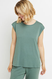 BAMBI TEE SHIRT MANCHES COURTES COTON KAKI