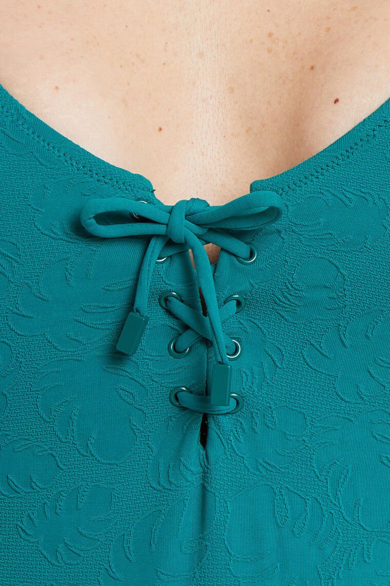 MAILLOT DE BAIN UNE PIECE VERT