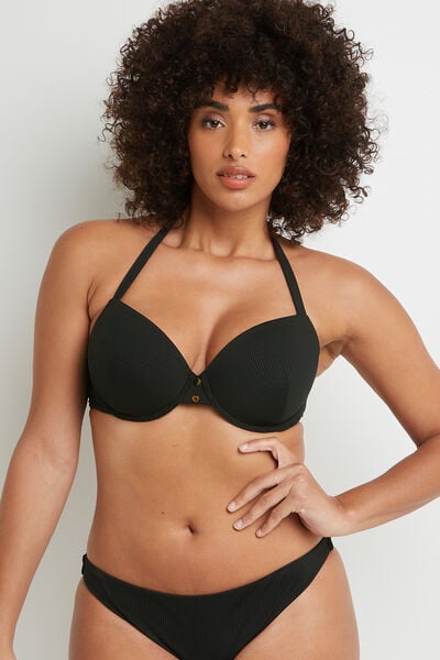 MAILLOT DE BAIN COQUE MICROFIBRE NOIR