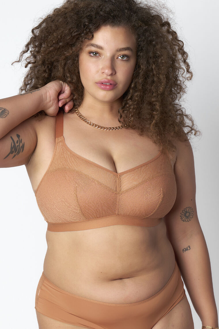 Soutien-gorge sans armatures CARAMEL