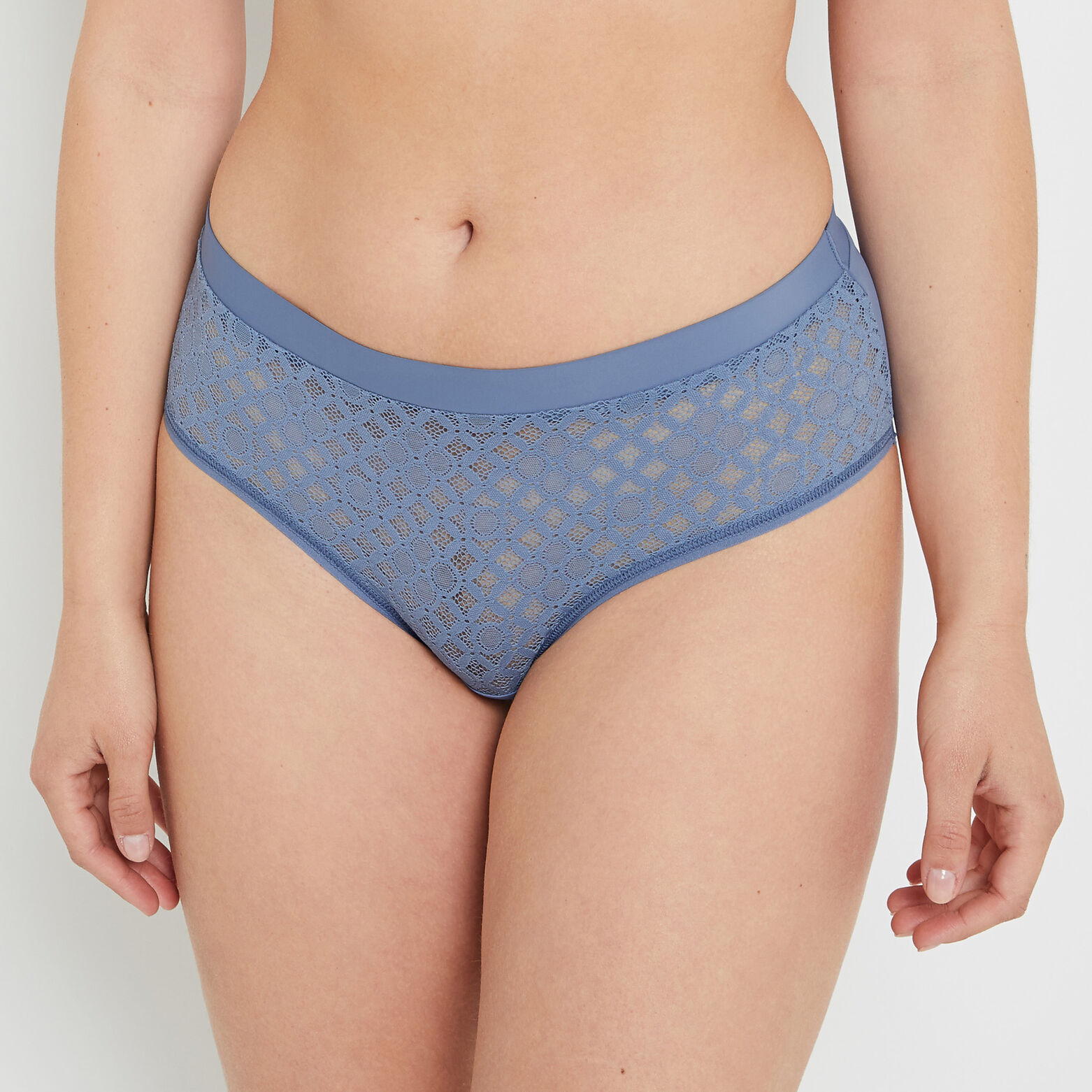 ALMA SHORTY DENTELLE BLEU