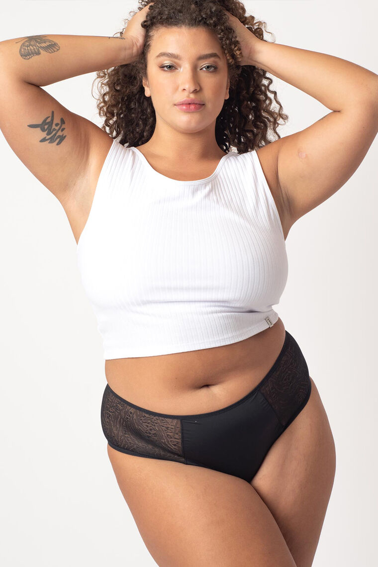 Culotte menstruelle flux abondant NOIR