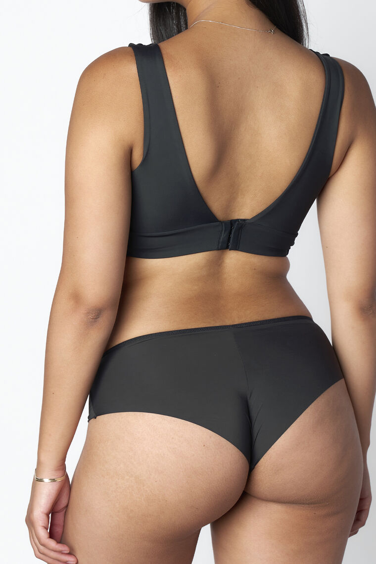 Shorty microfibre NOIR