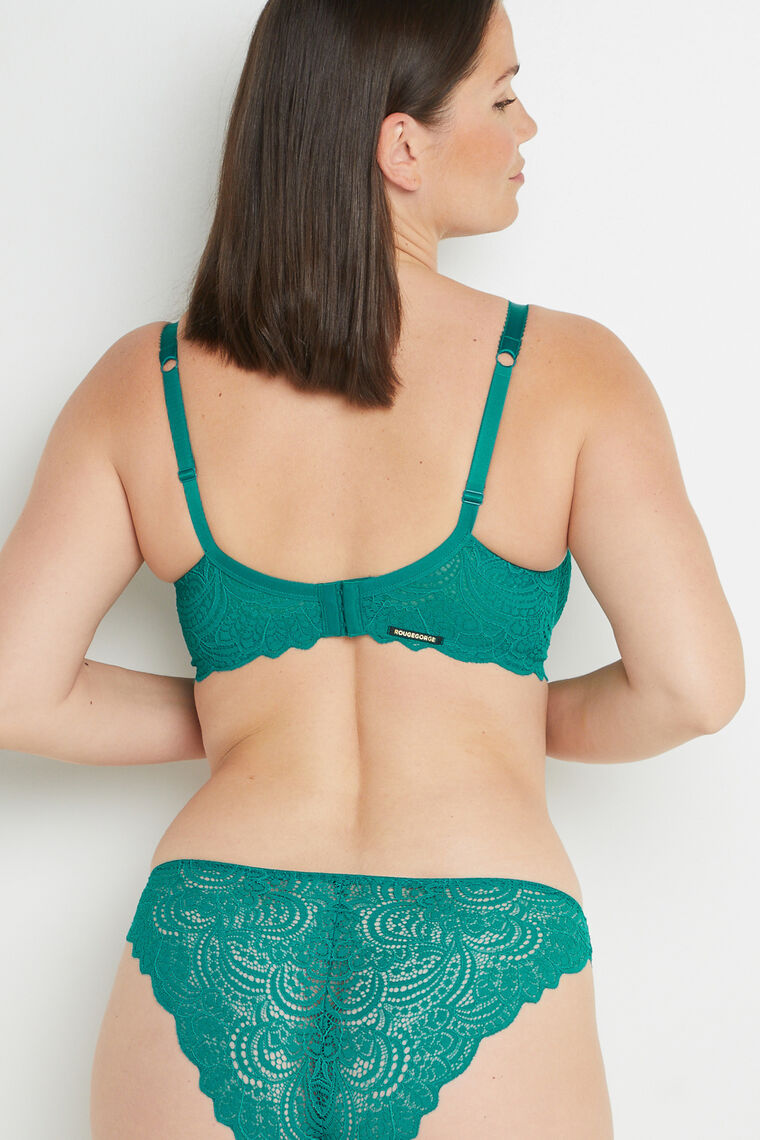 SOUTIEN-GORGE AMPLI EMBOITANT VERT