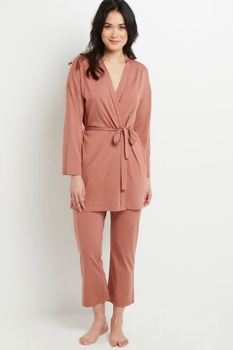 DESHABILLE COTON ROSE