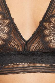 BISOU BRASSIERE DENTELLE MARRON