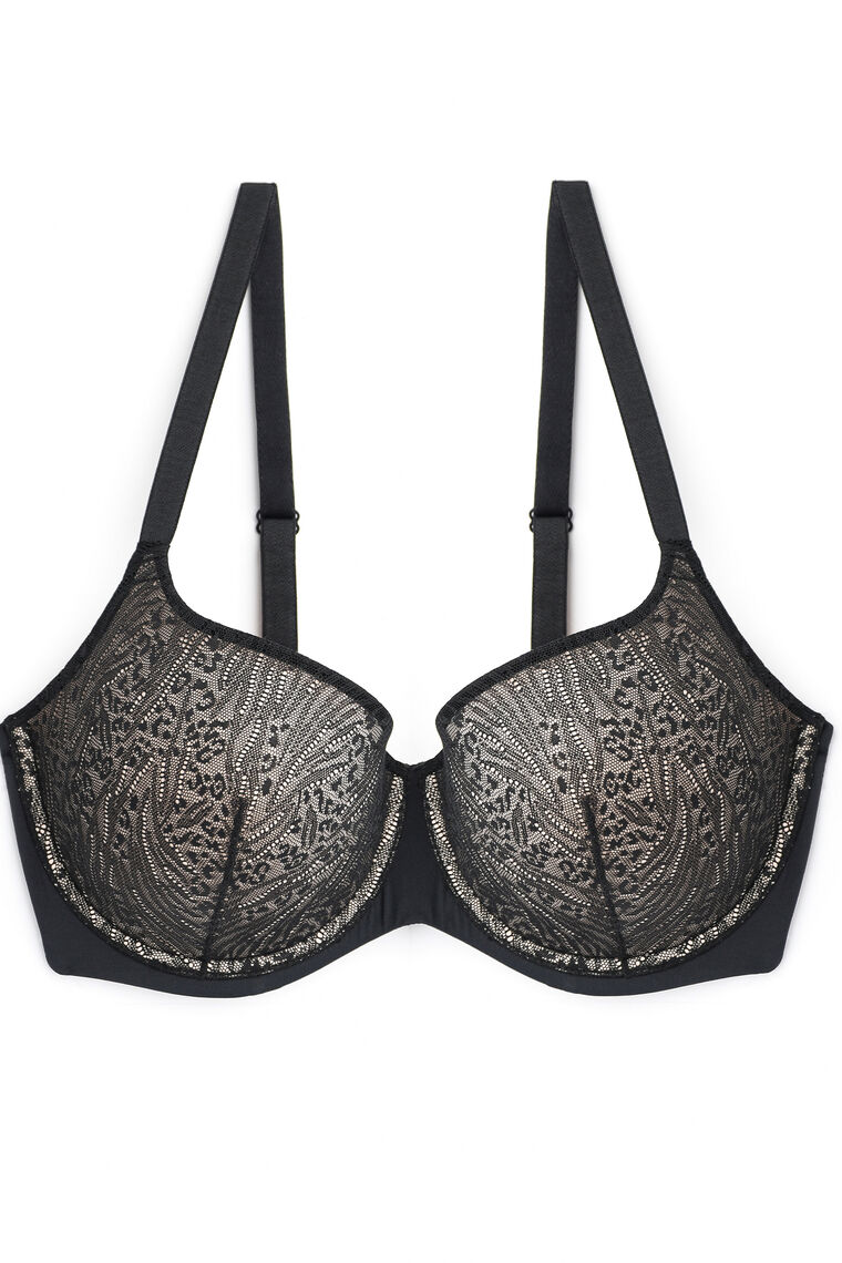Soutien-gorge coques armatures NOIR