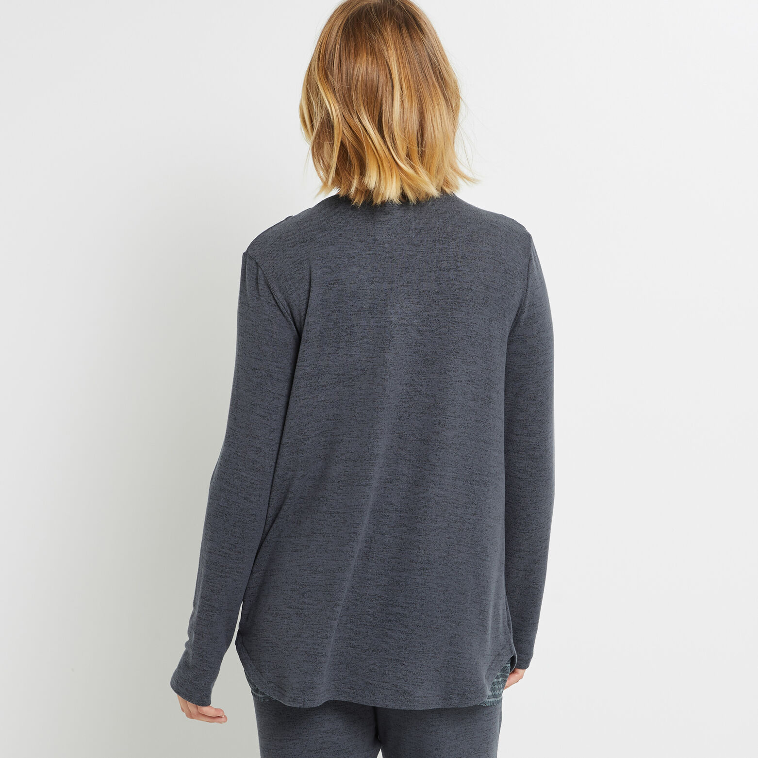 TWEENY TEE SHIRT MANCHES LONGUES ARDOISE