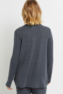 TWEENY TEE SHIRT MANCHES LONGUES ARDOISE