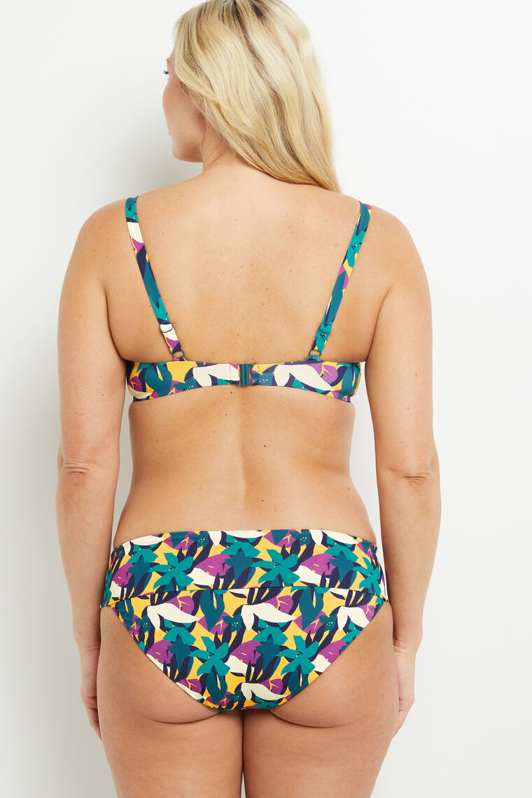 MAILLOT DE BAIN CULOTTE MAXI MULTICO ROSE