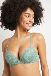 BERRIE SOUTIEN-GORGE PUSH DENTELLE Vert clair