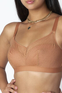 OLENA Soutien-gorge sans armatures CARAMEL